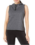 HI-TEC Women's Tarheel Hooded Cold Weather Active Vest, Blackened Pearl, X-Large