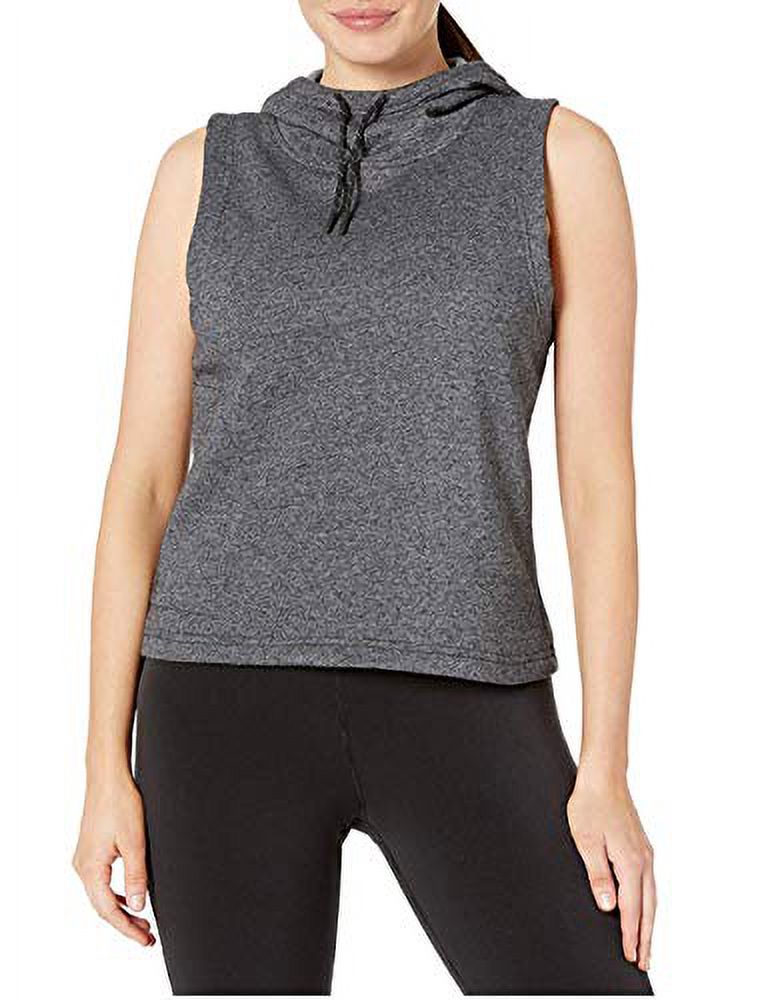 HI-TEC Women's Tarheel Hooded Cold Weather Active Vest, Blackened Pearl, X-Large