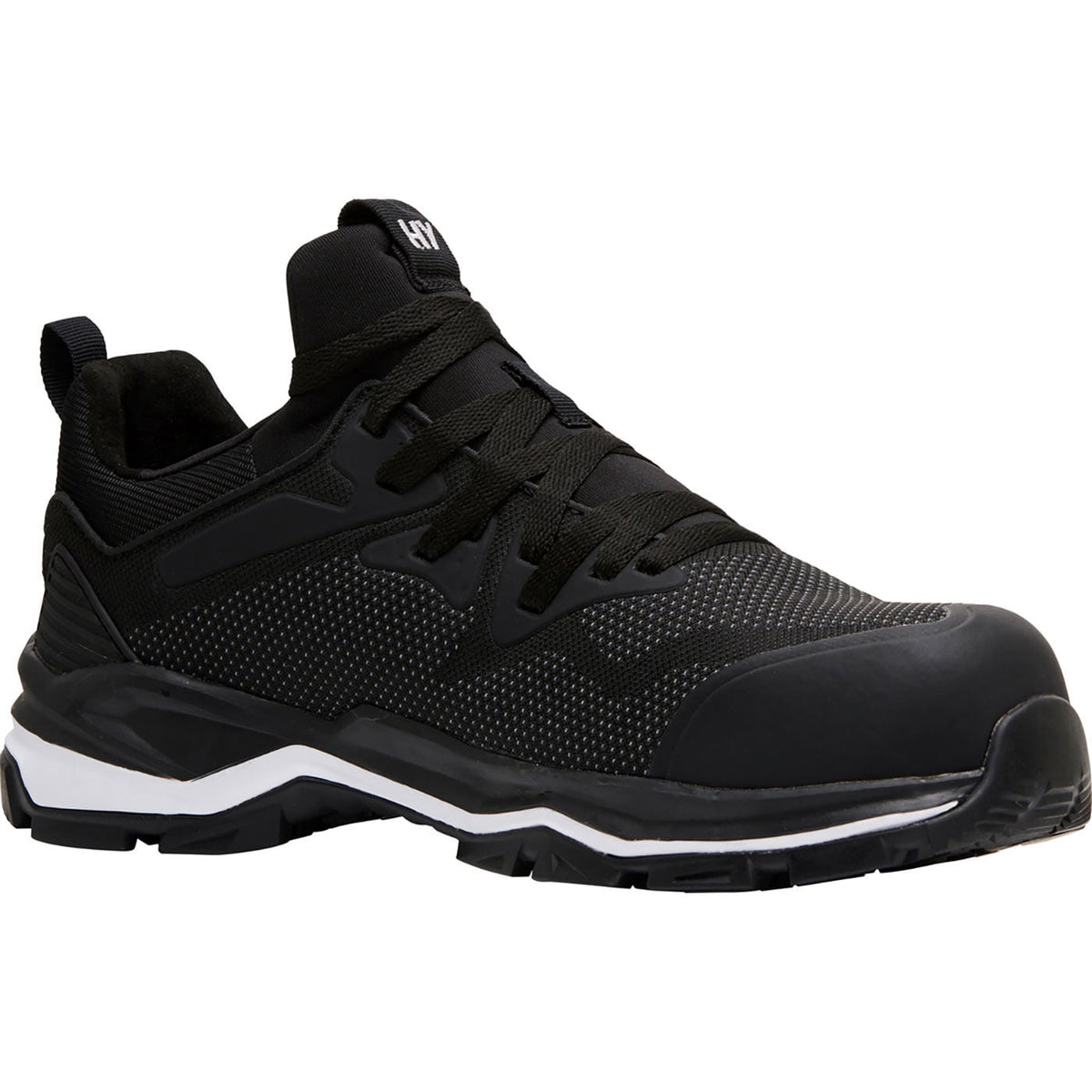 Hard Yakka Icon Men's Composite Toe Static-Dissipative Puncture-Resisting Athletic Work Shoe, Black, Size 9(D)