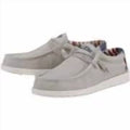 Hey Dude Wally Off White Patriotic Shoes