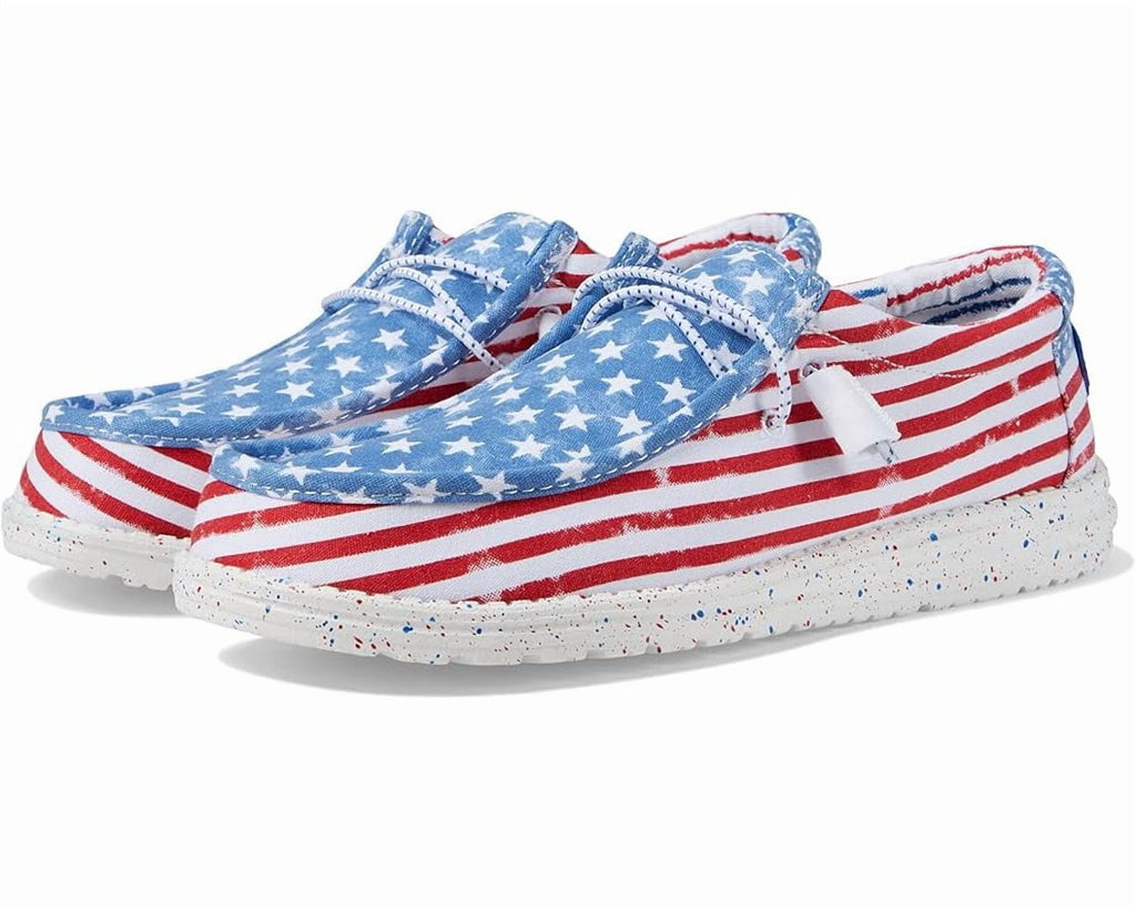 Hey Dude Wally Stars N Stripes Shoes