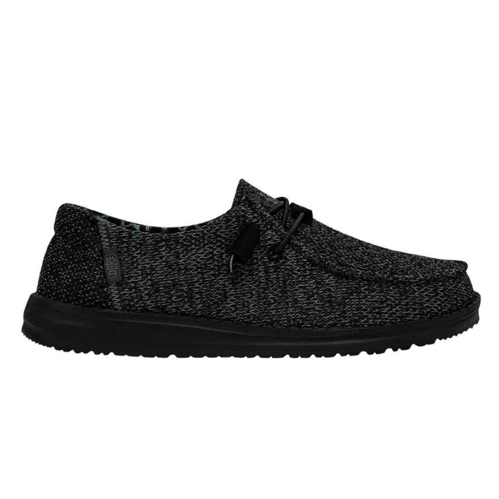 Hey Dude Wendy Sox Micro - Total Black