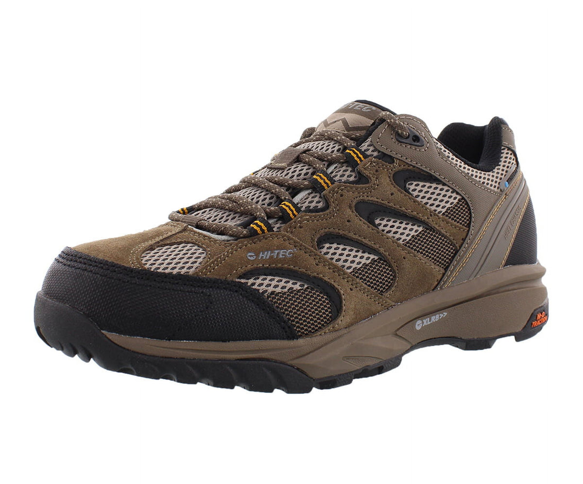 Hi-Tec Trail Blazer Low Wp Mens Shoe Size 9.5, Color: Black/Tan/Yellow