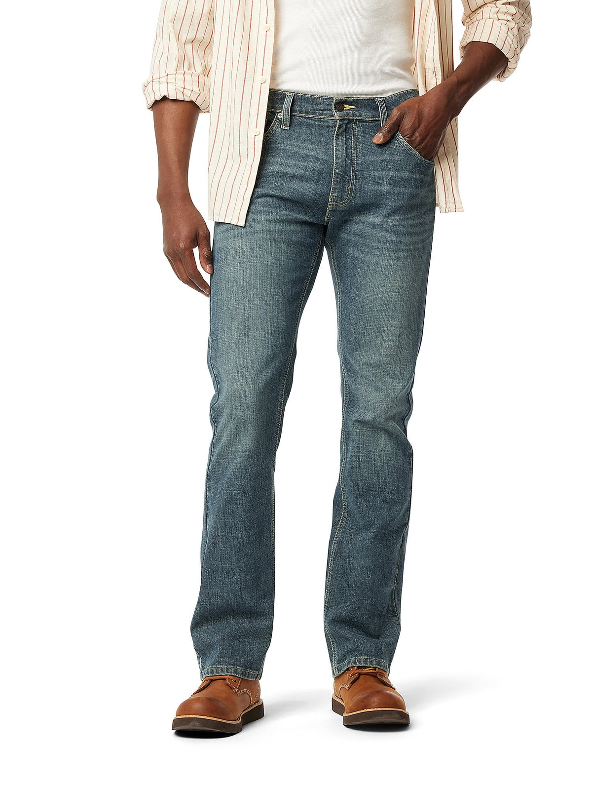 Levi Strauss Signature Men's and Big and Tall Bootcut Jeans