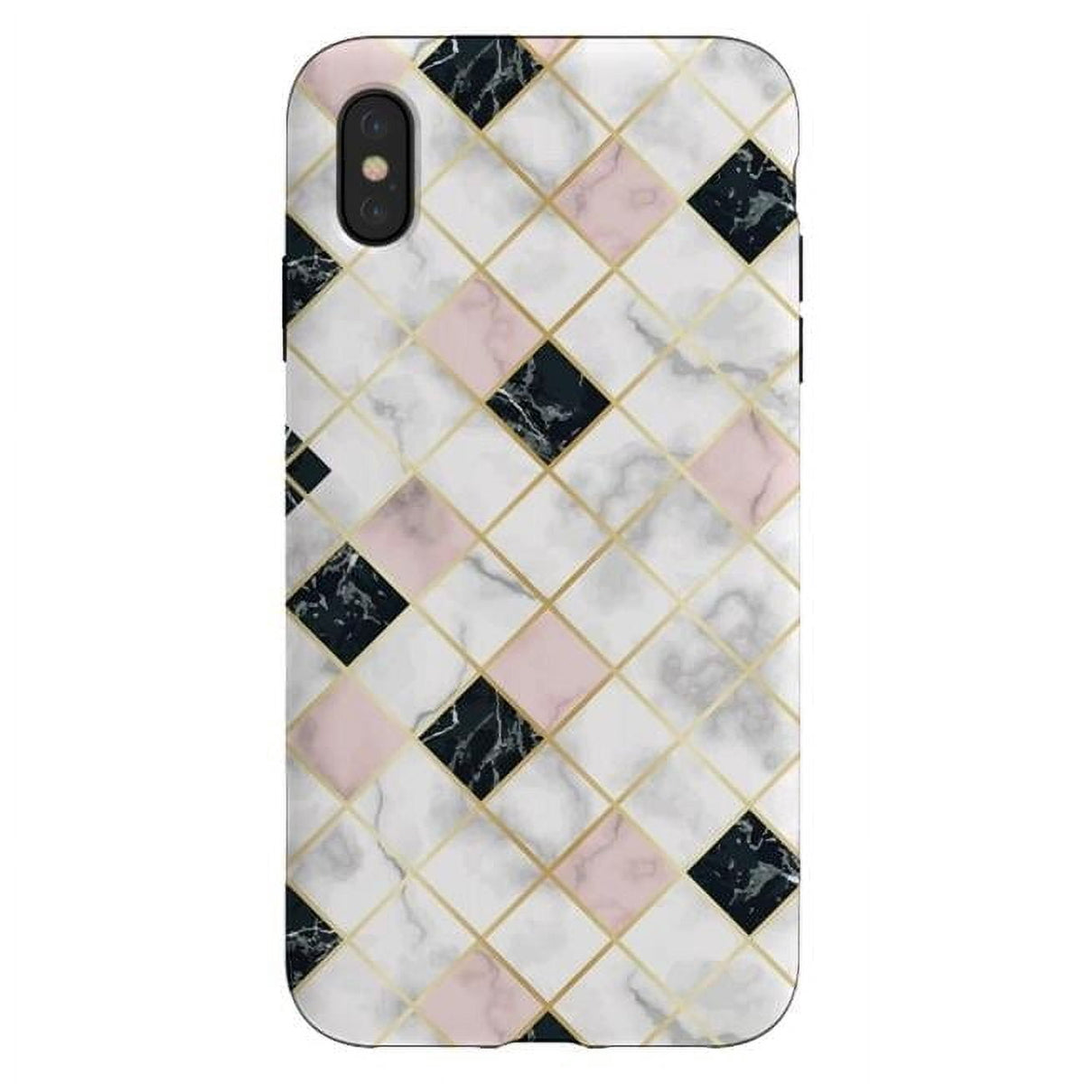 Marble Geometry III Tough Case for iPhone XS Max