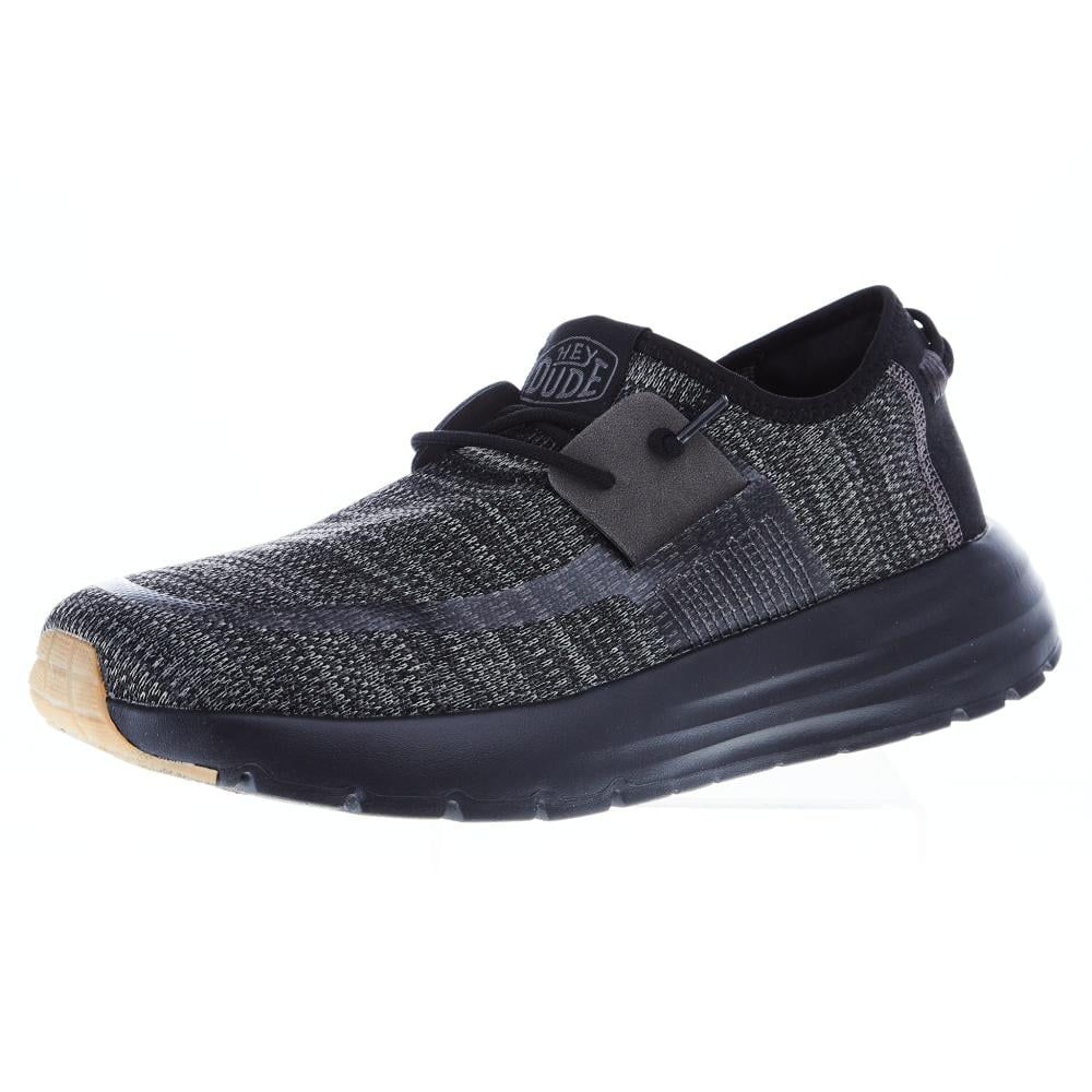 Mens Hey Dude Sirocco Black Night Tennis Shoe