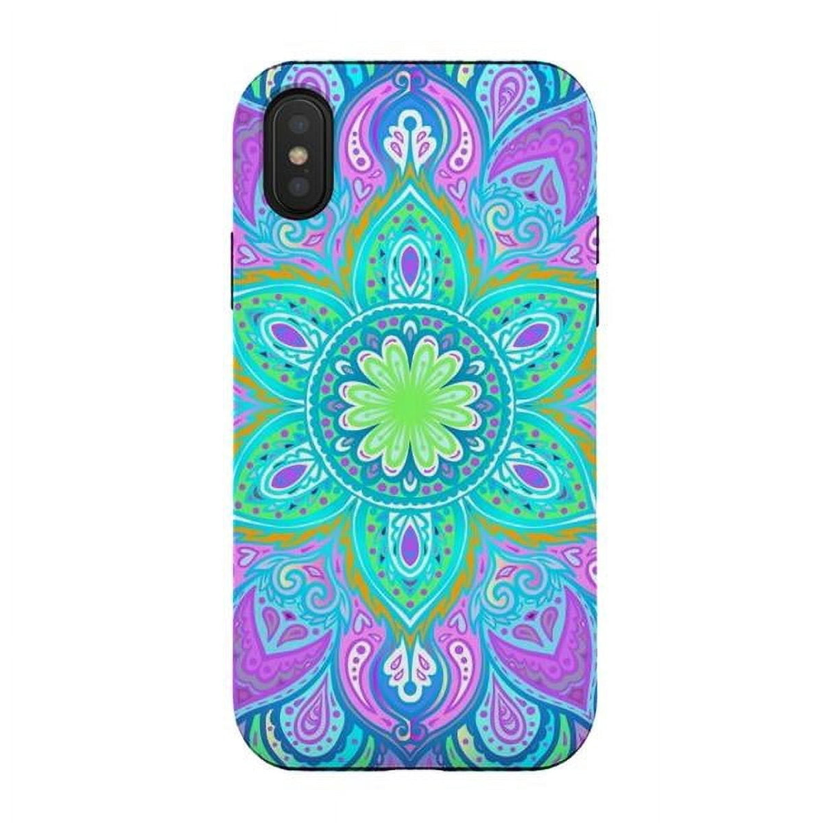 Psychedelic Mandala I Tough Case for iPhone XS & X