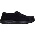 HEYDUDE Women Wendy Work CE Slip Resistant, Black, 8