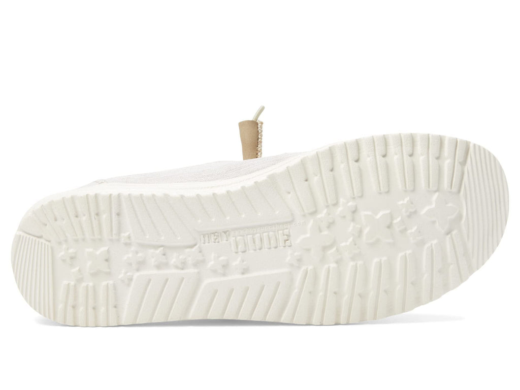 Hey Dude Womens Wendy Boho Lifestyle Canvas Slip-On Sneakers