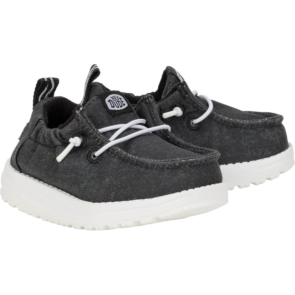 HEYDUDE Boy LilDude Slip On Core, Shade, 4