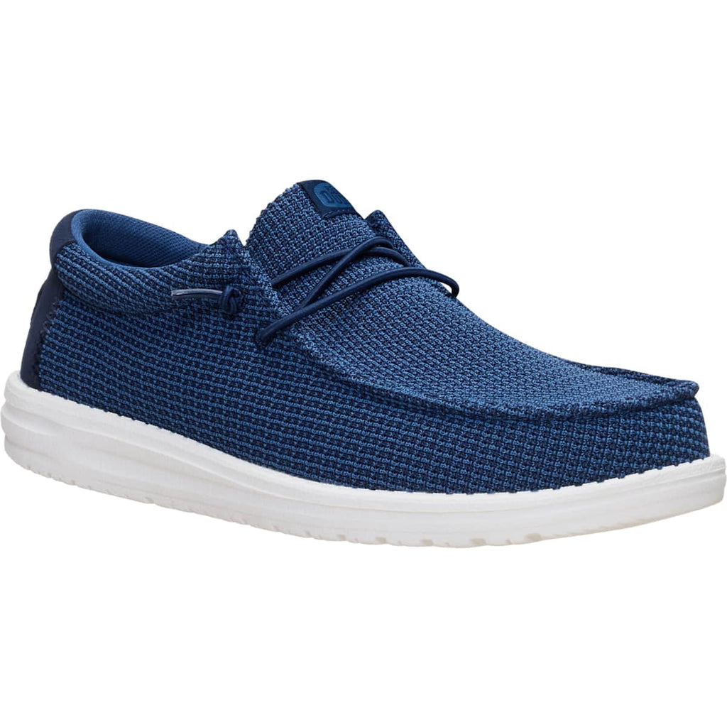 HEYDUDE Men Wally Mesh, Navy, 13