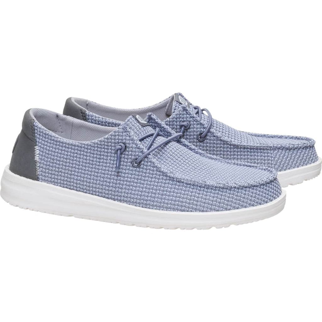 HEYDUDE Women Wendy Mesh Grey, Grey
