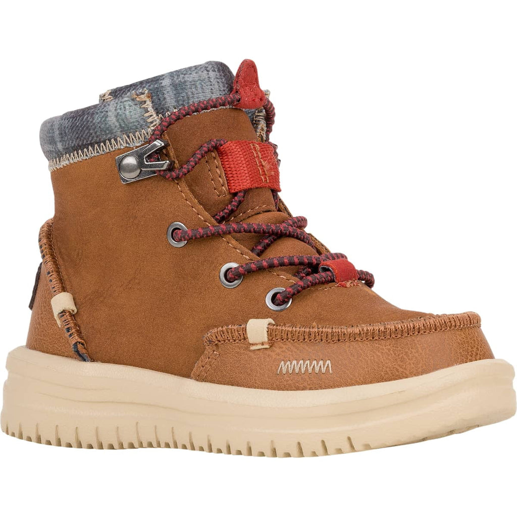 HEYDUDE Bradley Toddler Classic, Cognac, 10