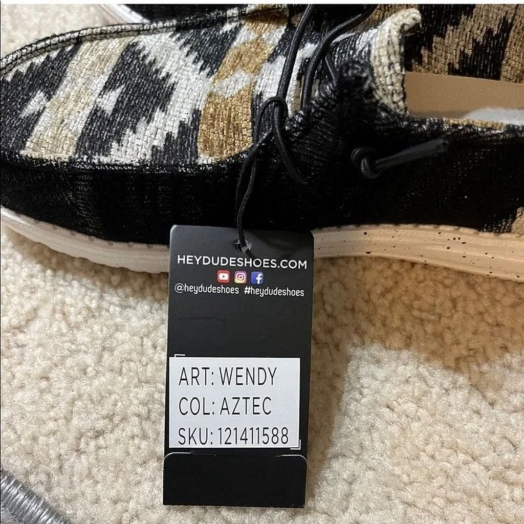 Hey Dude Wendy Aztec Shoes