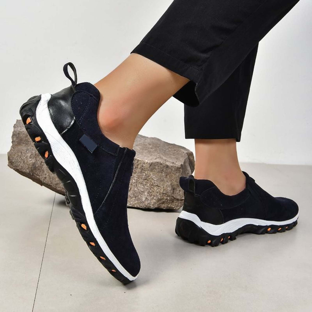 Futezty Womens Sneakers PU Leather Shoes Walking Shoes for Women