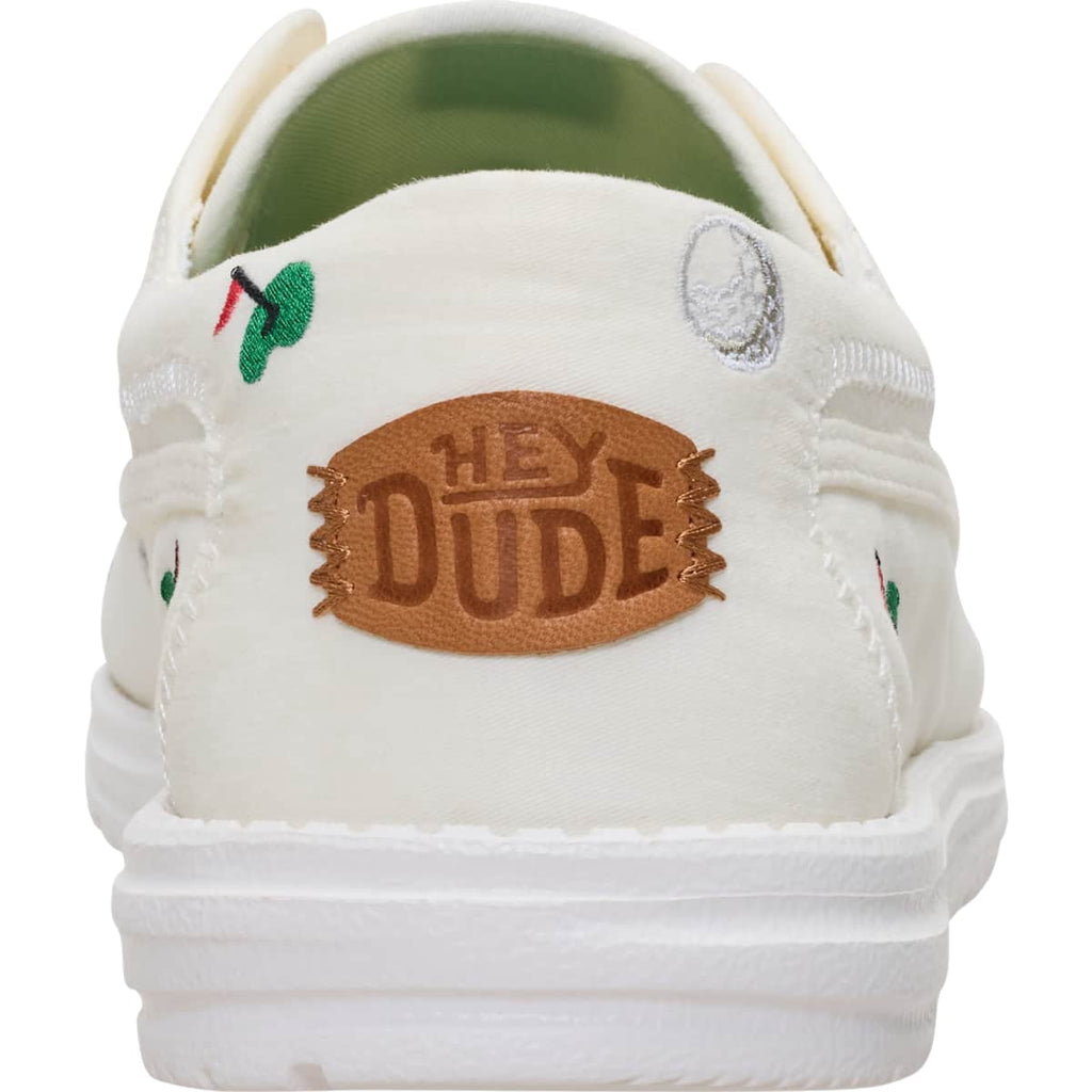 HEYDUDE Men Wally Cru Embroidered, Green/Multi, 11