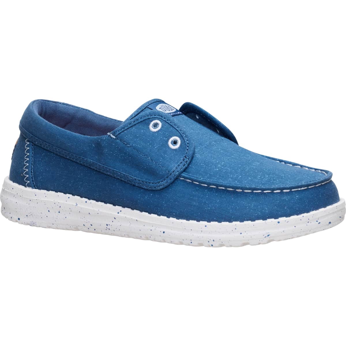 HEYDUDE Women Wendy Cru Gingham, Skyway Blue/Multi, 9