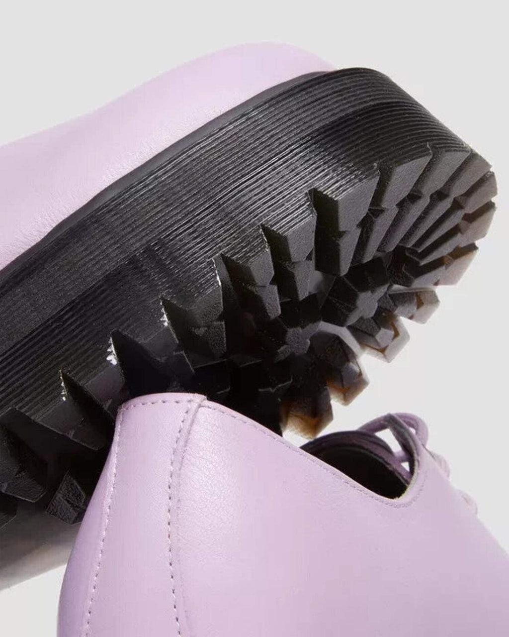 Dr. Martens 1461 Quad II 30612308 Unisex Purple Leather Platform Shoes KHD1939