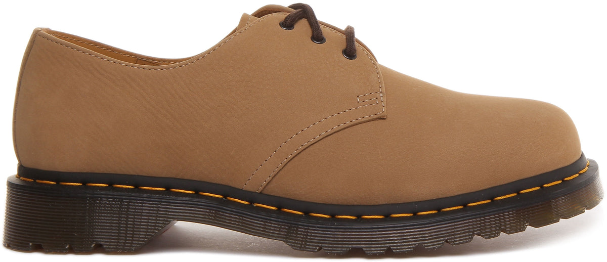 Dr. Martens 1461 Waterproof Nubuck 3 Eye Shoe