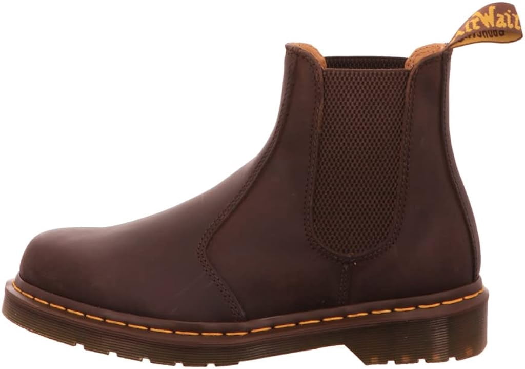 Dr. Martens Mens Crazy Horse Leather Ankle Chelsea Boots