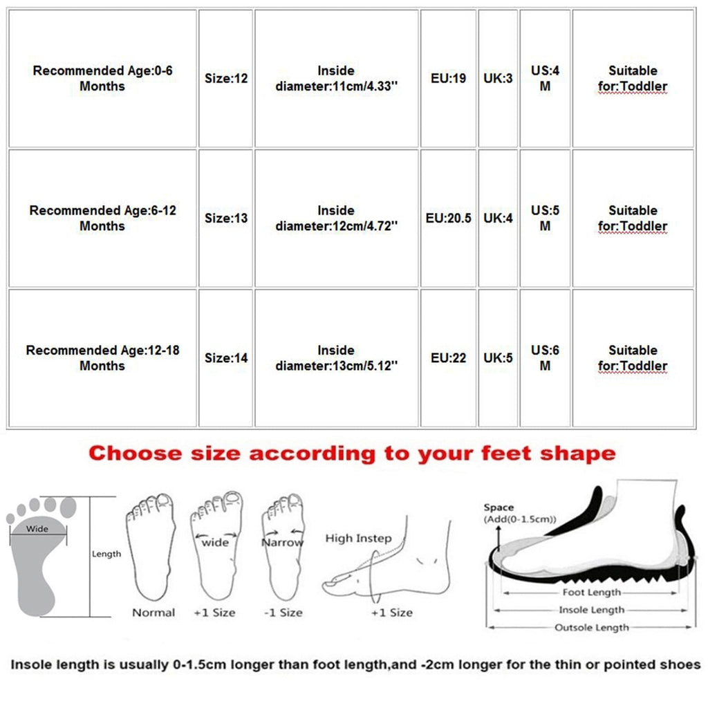 Infant Unisex Warm Boots Baby Winter Ankle Non-Slip Rubber Texture Sole Toddler Winter Snow Crib Shoes