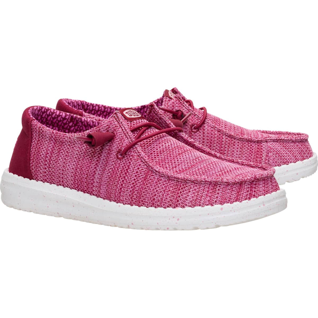 HEYDUDE Wendy Stretch Sox, Purple, 9