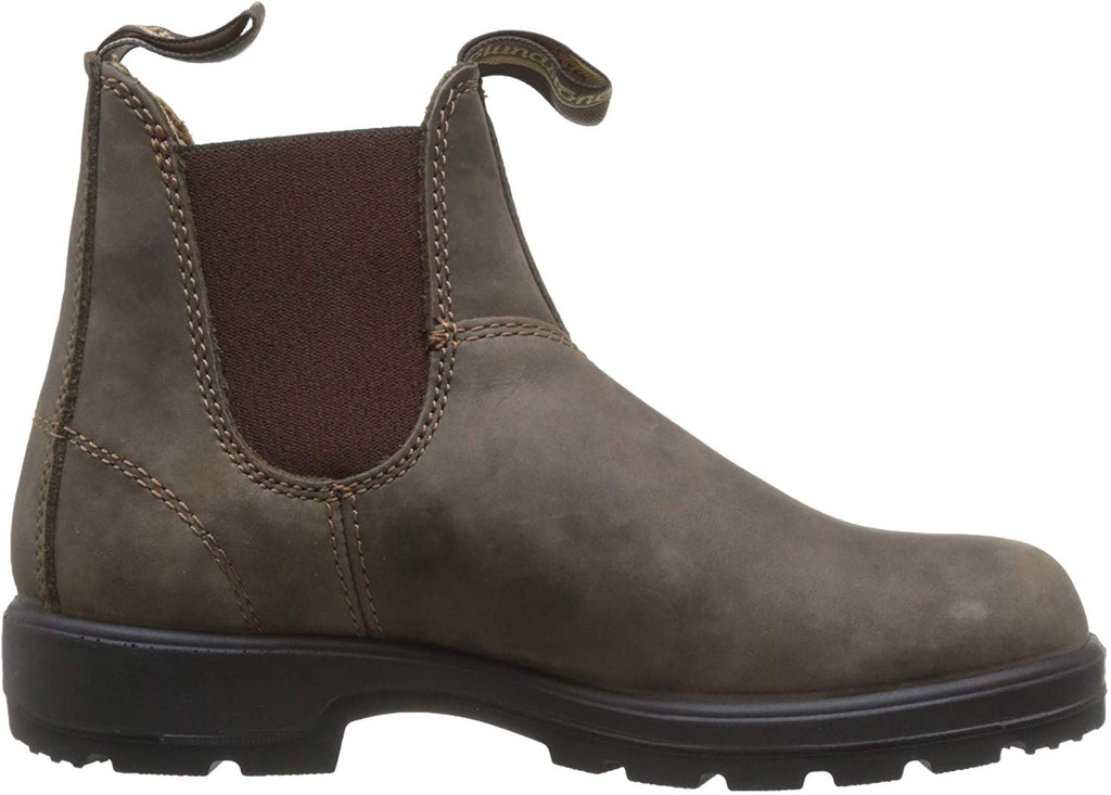 Blundstone Unisex 550 Rugged Lux Boot, Rustic Brown, Size 8.0