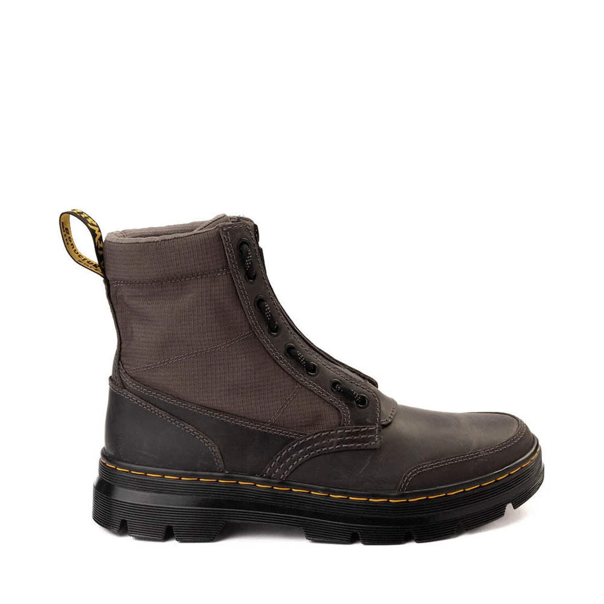 Dr. Martens Combs Jungle R32107029 Boots Men's 8 Gunmetal Leather Ankle JOBB1552