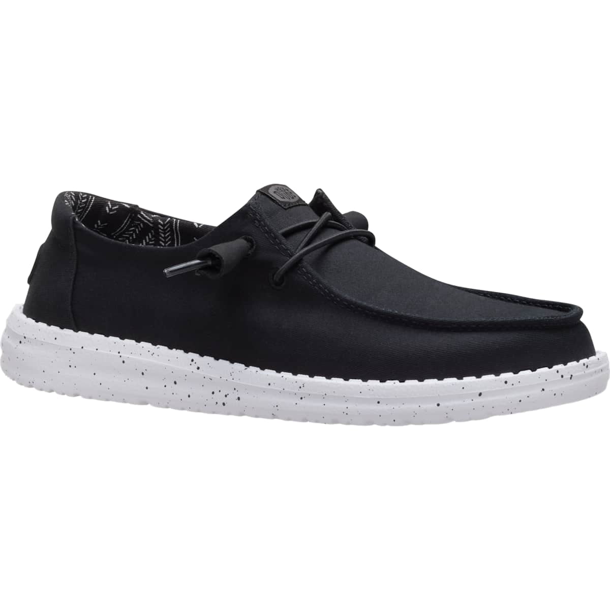 HEYDUDE Women Wendy Stretch Canvas, White, 9