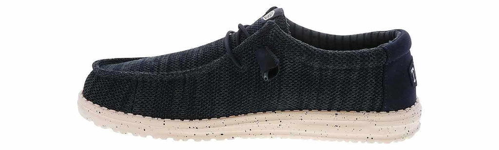 Hey Dude Wally Stretch Sox, Men’s Shoes, Men's Slip-on Loafers, Comfortable Light-Weight