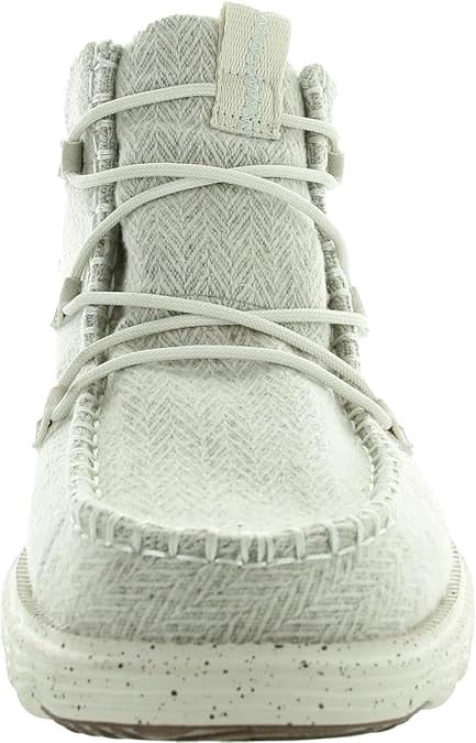 Hey Dude Women's Reyes Slip On Boots Ivory 10 Medium