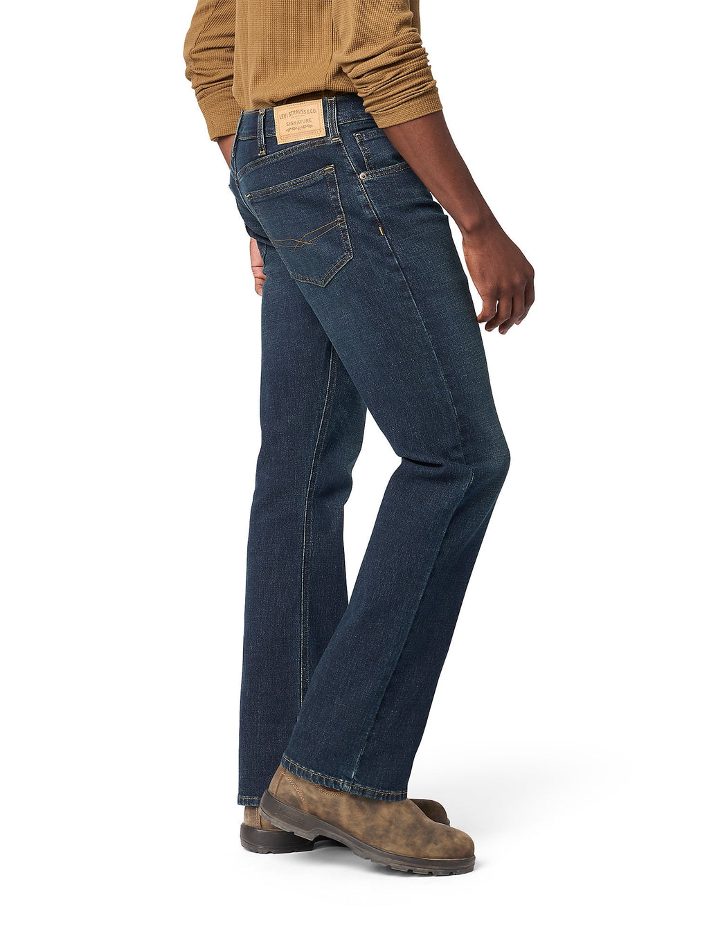 Levi Strauss Signature Men's and Big and Tall Bootcut Jeans