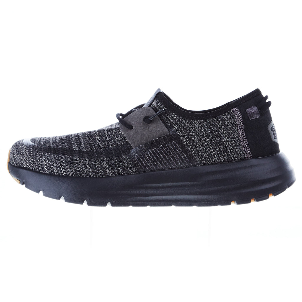 Mens Hey Dude Sirocco Black Night Tennis Shoe