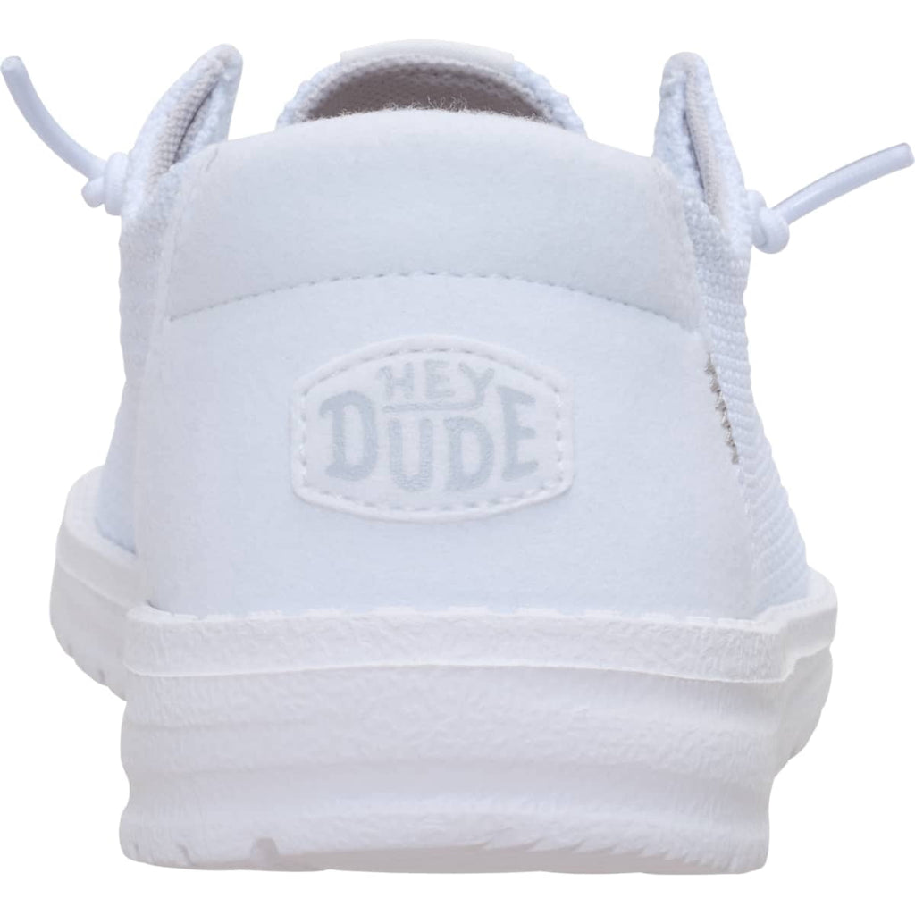 HEYDUDE Women Wendy Mesh White, White