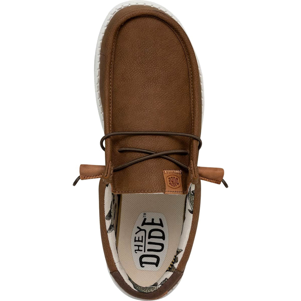 HEYDUDE Mens Wally Fish Lure, Brown, 13