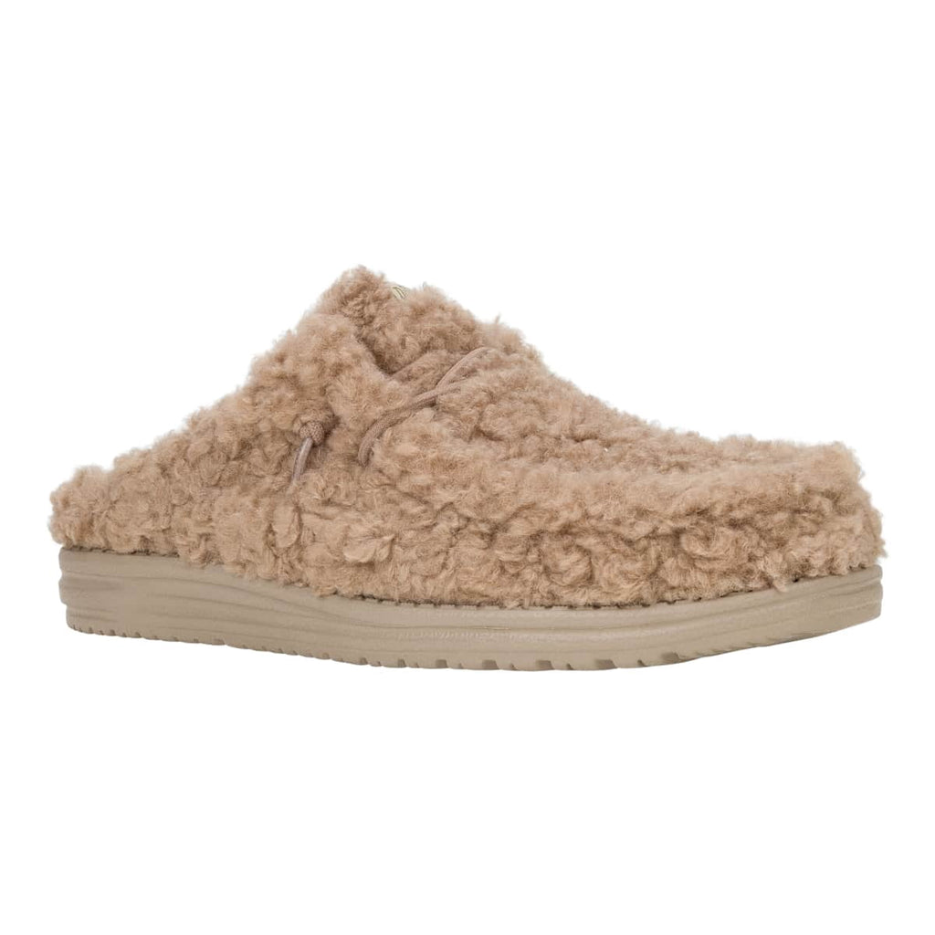 HEYDUDE Wally Slipper, Cozy Timber Wolf, 12