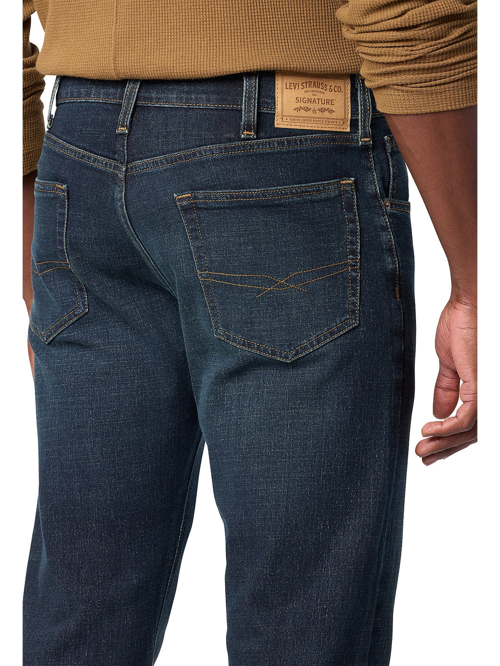 Levi Strauss Signature Men's and Big and Tall Bootcut Jeans