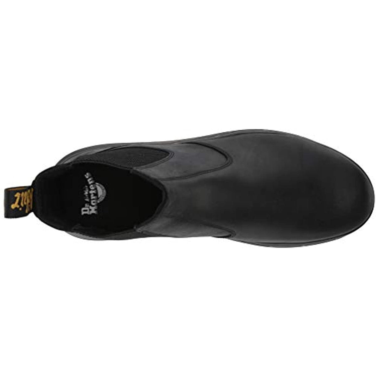 Dr. Martens Unisex Embury Chelsea Boot, Black Wyoming, 7 Women/6 Men