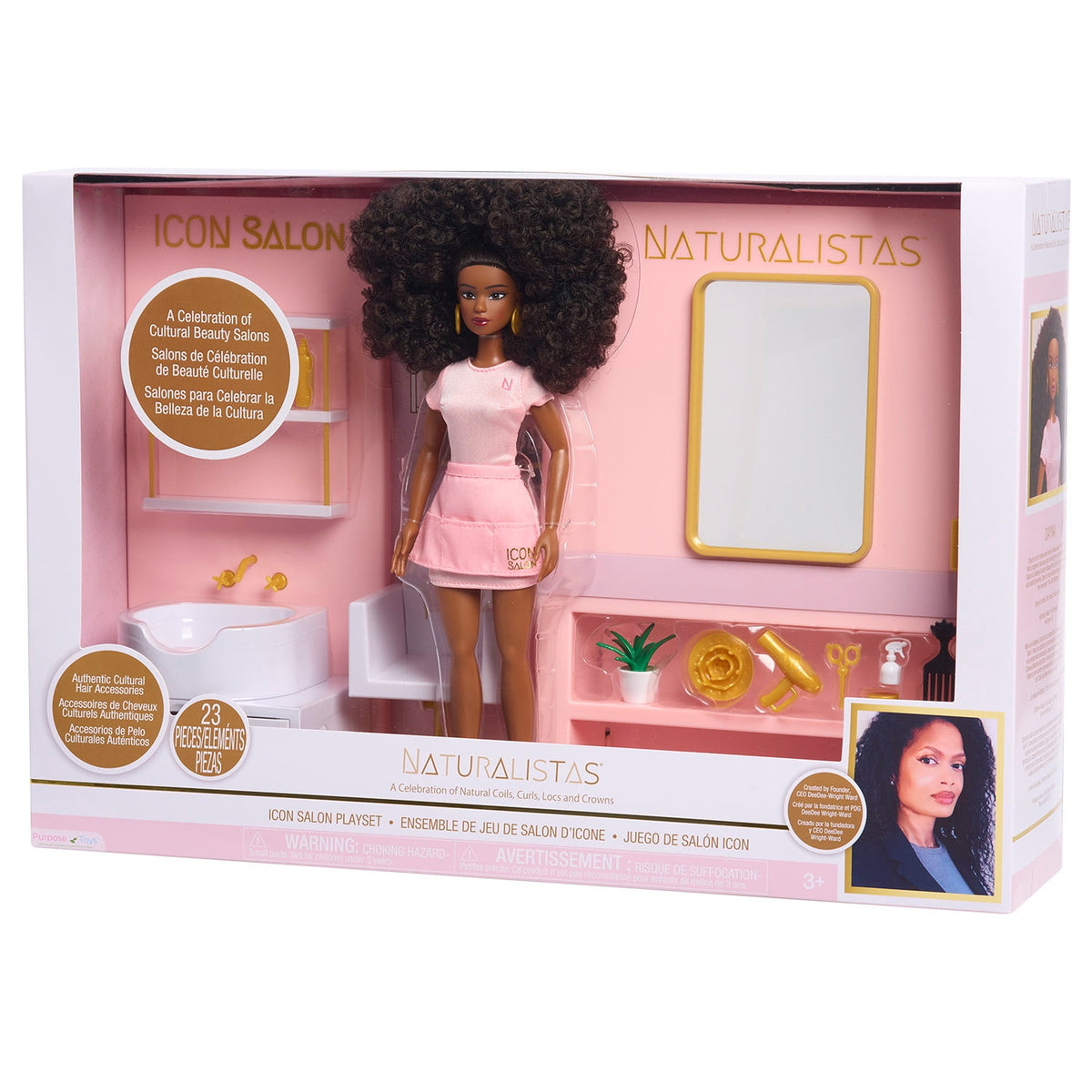 Naturalistas Dayna Icon Salon Playset