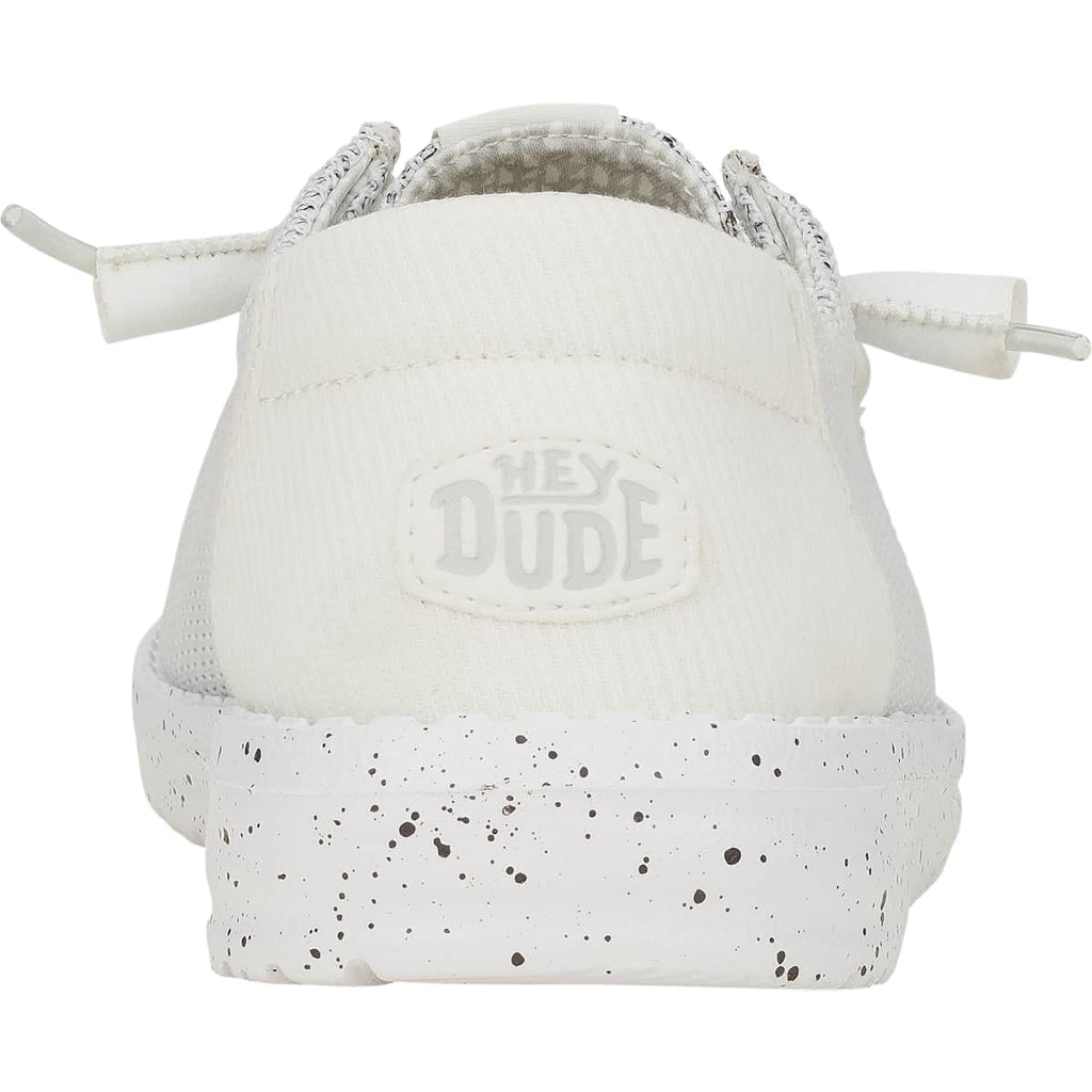 HEYDUDE Wendy Stretch Sox Wide, Light Grey, 8