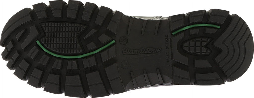 Blundstone Steel Toe Slip-On Elastic Side Boots, Kick Guard, Black, US size 9.5
