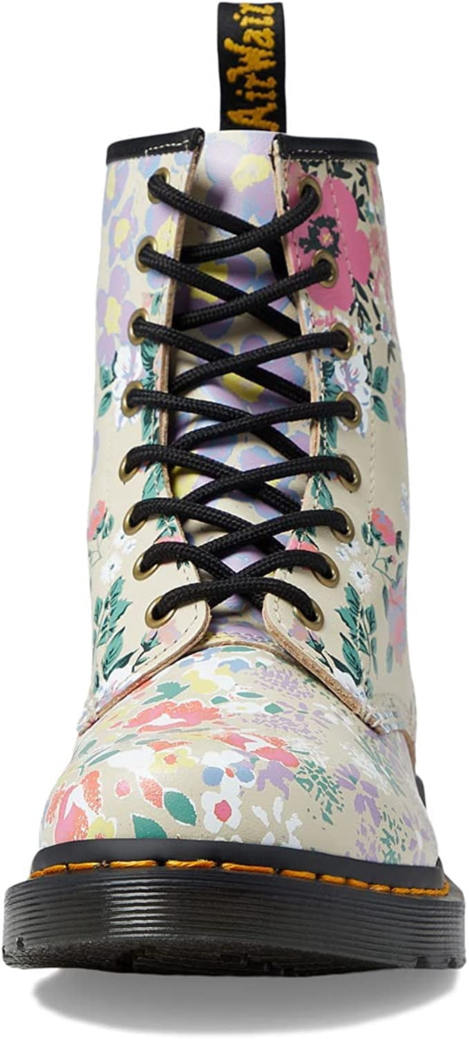 DR. MARTENS 1460 Floral Mash Up Backhand Boots