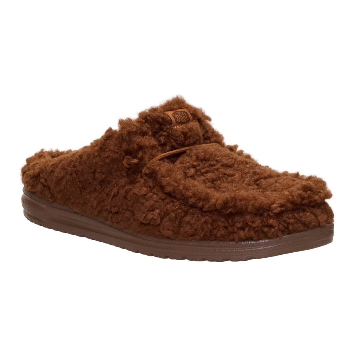 HEYDUDE Wally Slipper, Cozy Timber Wolf, 12