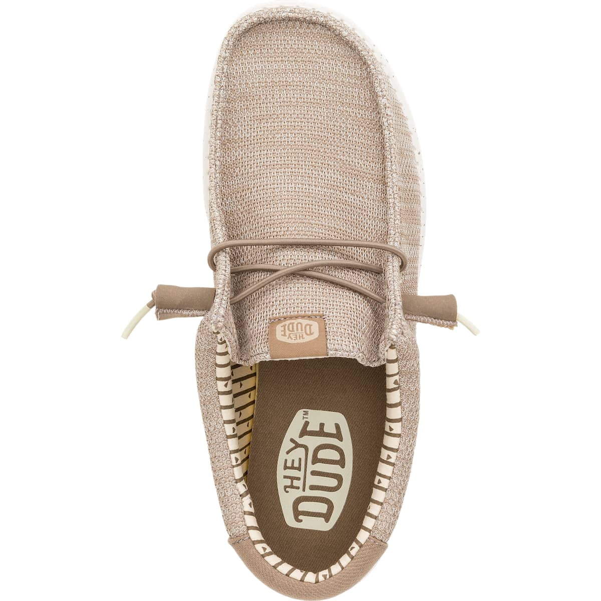 HEYDUDE Men Wally Stretch Sox Wide, Gray, 12