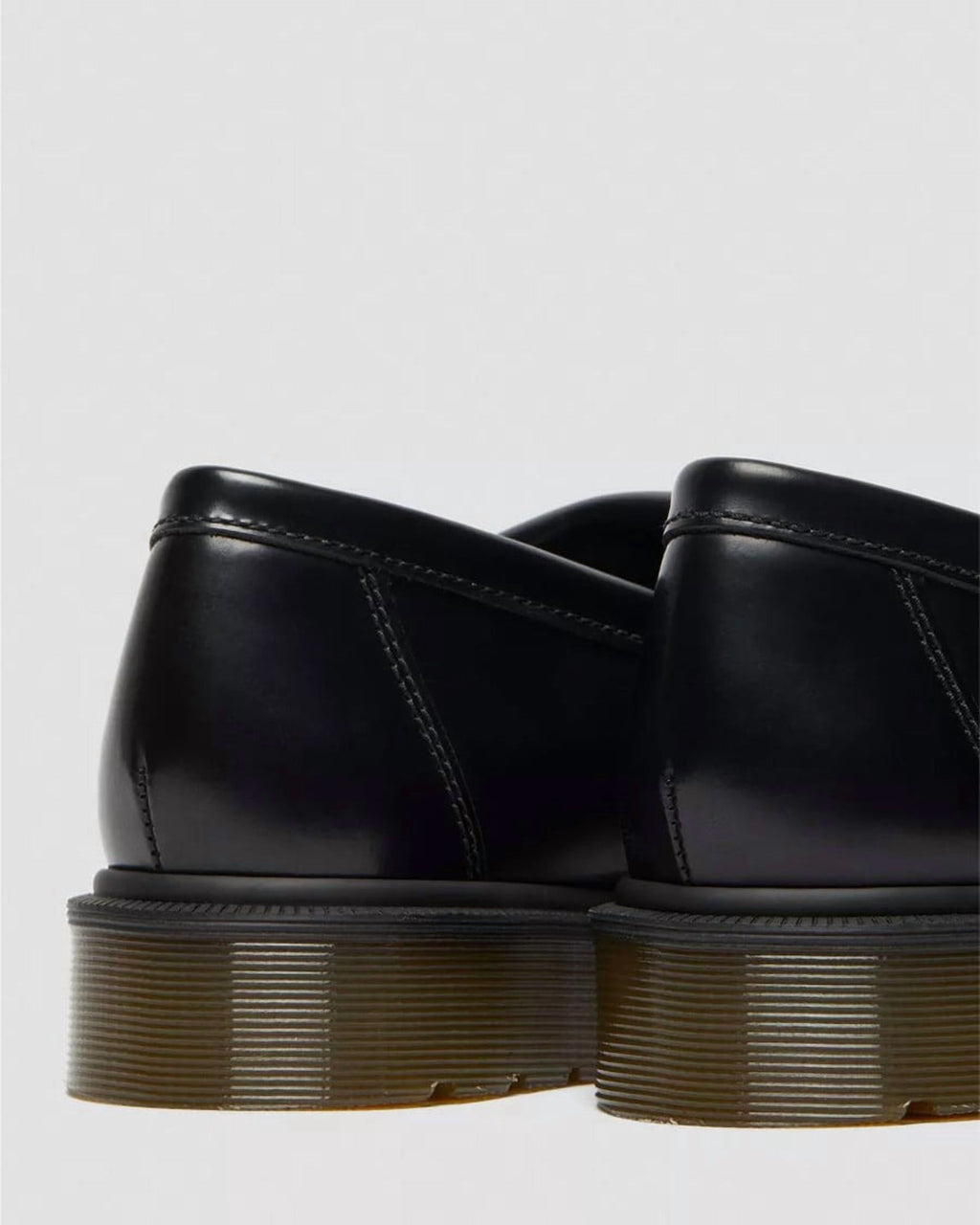 Dr. Martens Adrian Black Polished Smooth Moccasin Black (Women's)