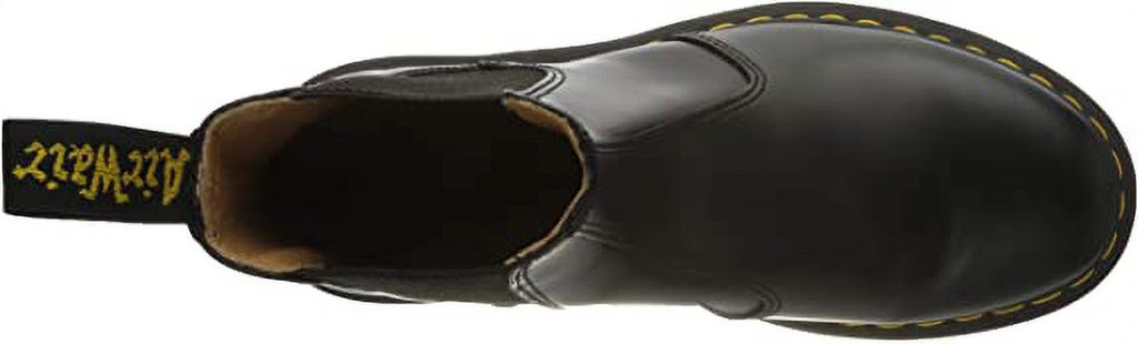 Dr Martens 2976 Chelsea Crazy Horse Unisex Shoes Size 5, Color: Black Smooth