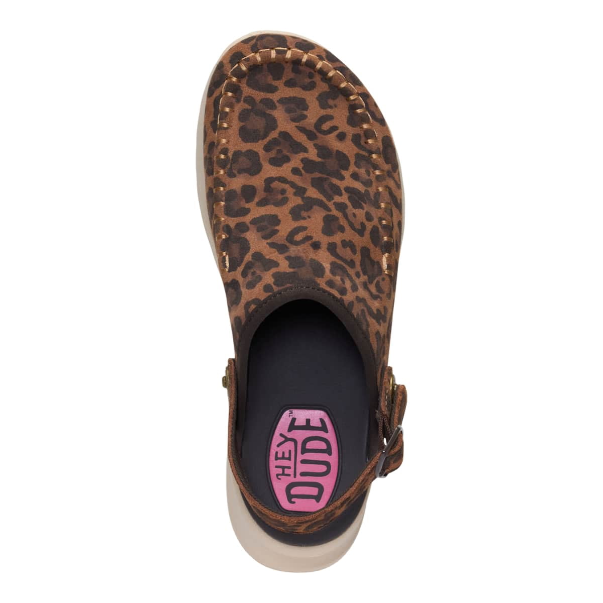 HEYDUDE Delray Clog Suede, Tan, 6