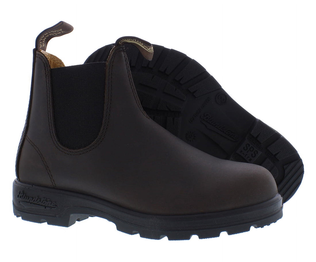 Blundstone Elastic Sided Boot Lined Unisex Shoes Size 6.5, Color: Brown
