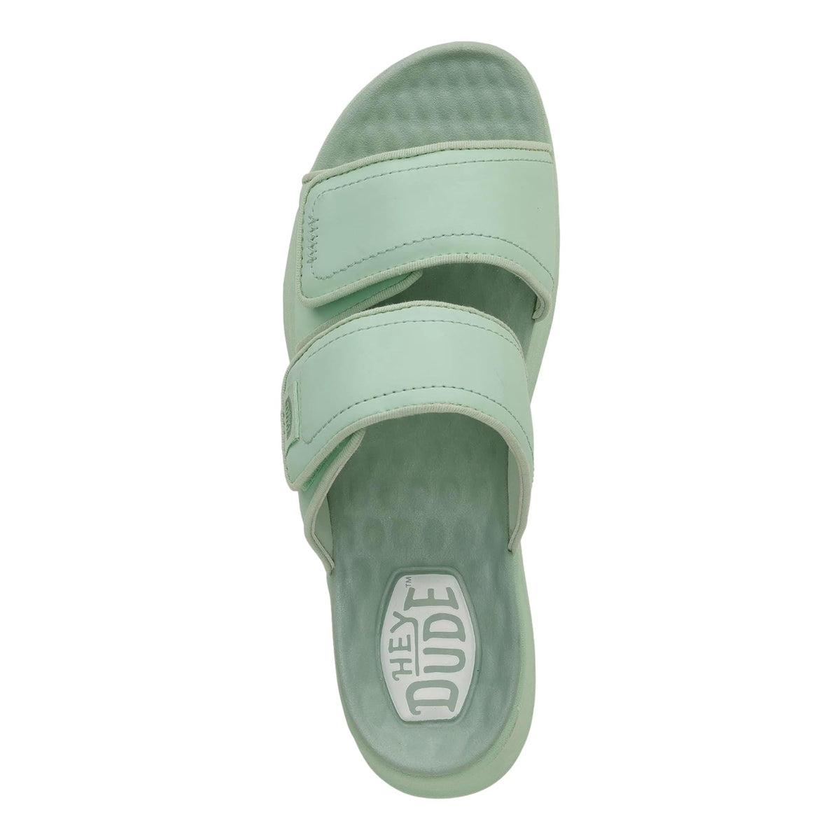 Hey Dude Delray Slide Mono Jade 41761-372 Women's Size 5