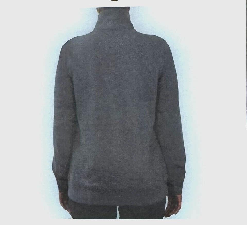 Hi-Tec Women's Super Cozy Full Zip Tech Fleece Gray Size Medium
